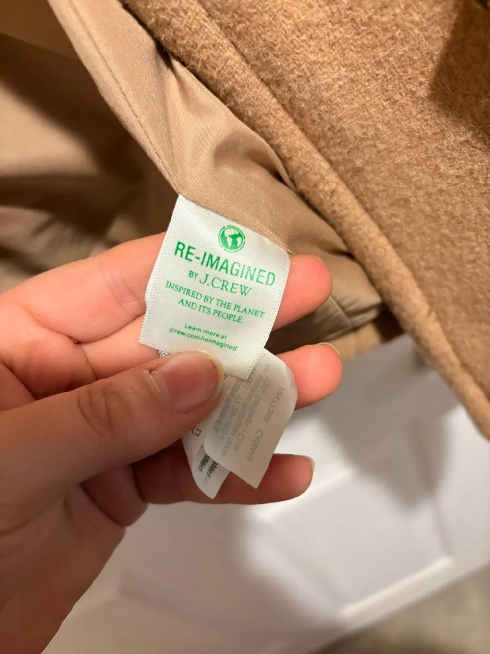 J. Crew Women's Camel City Coat - Picture 5 of 8
